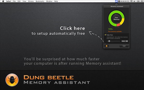 Memory assistant for mac