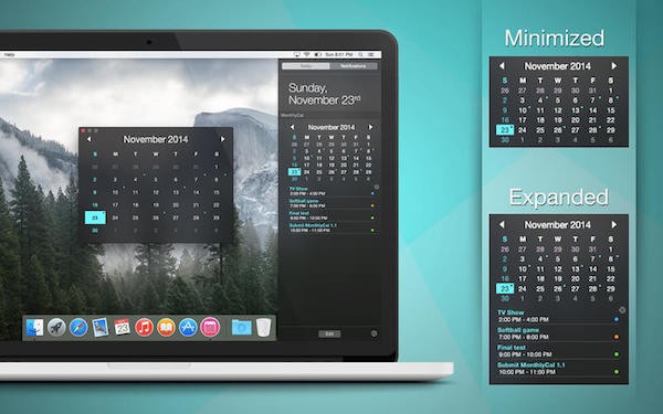 MonthlyCal for mac