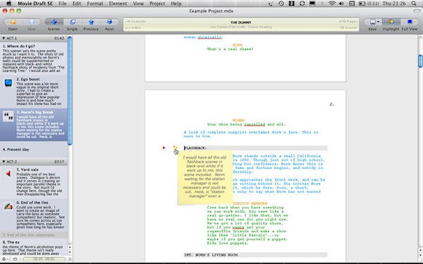 Movie Draft SE for mac