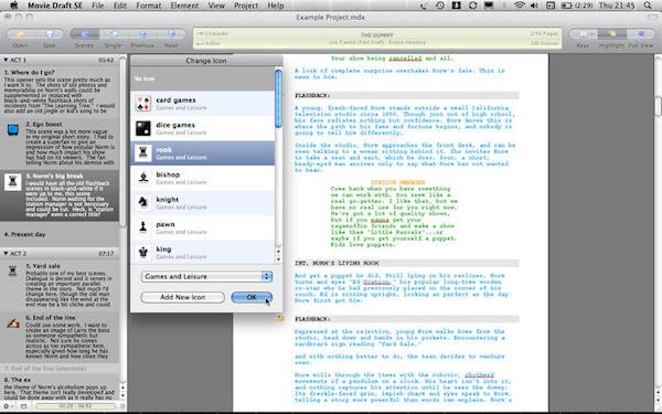 Movie Draft SE for mac