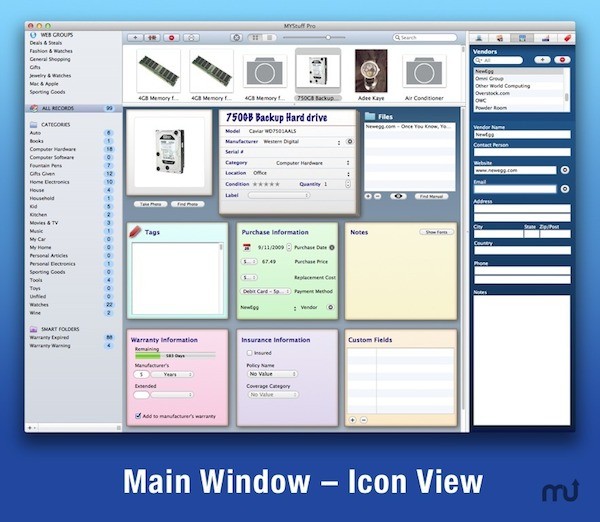 MYStuff Pro for mac-MYStuff Pro Mac版下载 V2.0.28