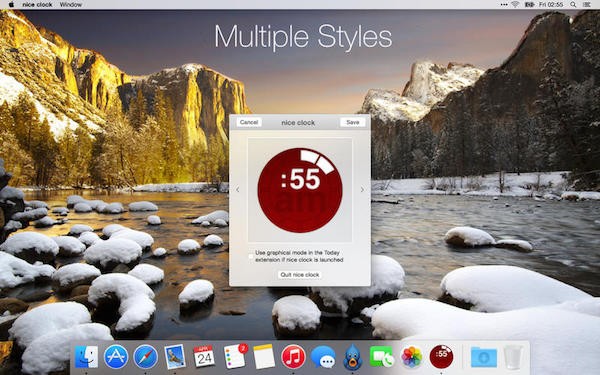 Nice Clock for mac