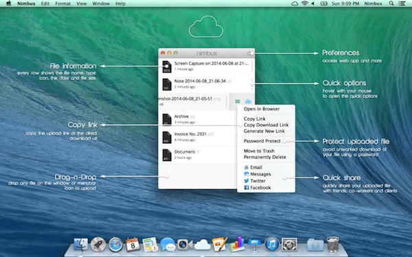 Nimbus for mac