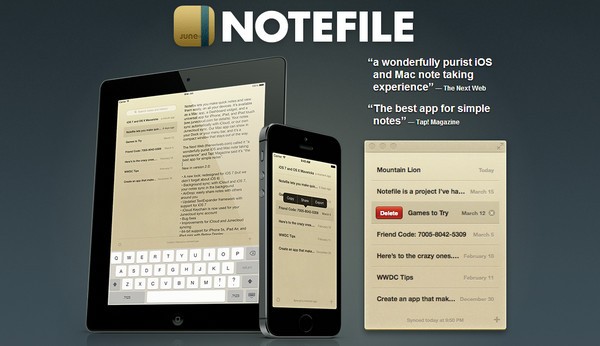 Notefile Mac版