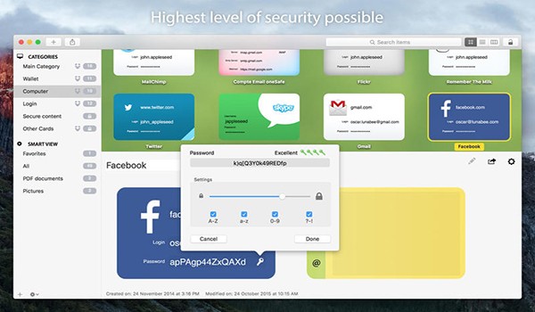 Onesafe for Mac