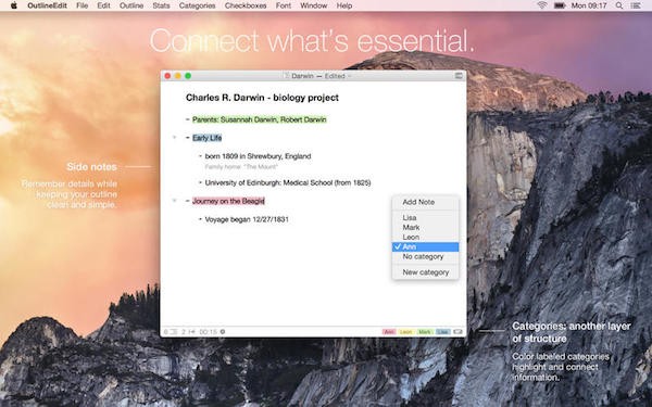 OutlineEdit for mac
