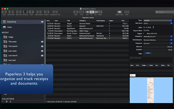Paperless Mac版