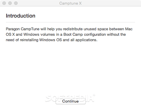 mac磁盘分区工具-Paragon Camptune X for mac下载 V10.13.433