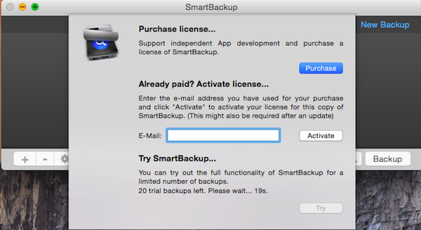 SmartBackup Mac版