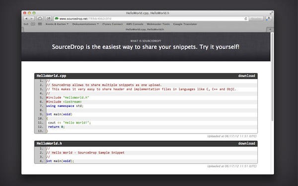 SourceDrop Mac版-SourceDrop for mac下载 V1.6.1