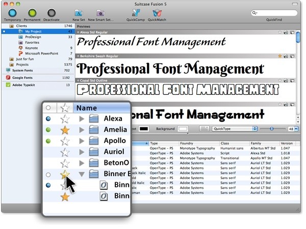 Suitcase Fusion 6 for mac