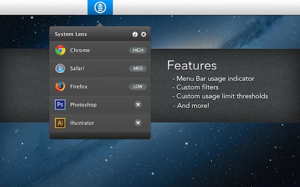 System Lens for mac