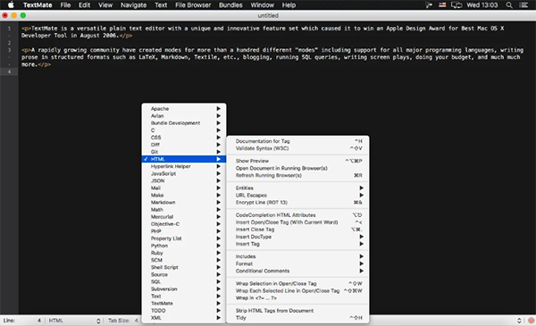 textmate for mac