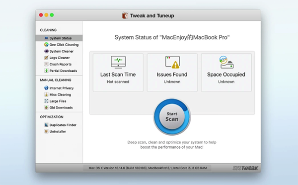 Tweak and Tuneup Mac版-Tweak and Tuneup for mac下载 V3.2.0
