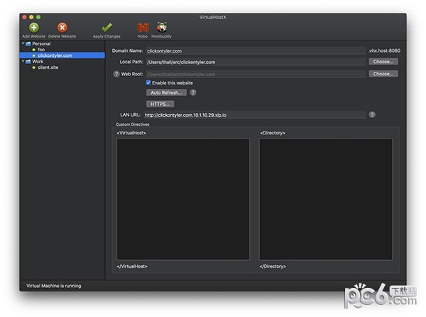 VirtualHostX Mac版
