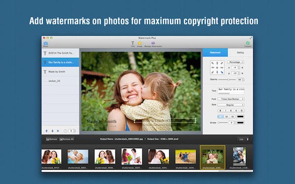 Watermark Plus Mac版