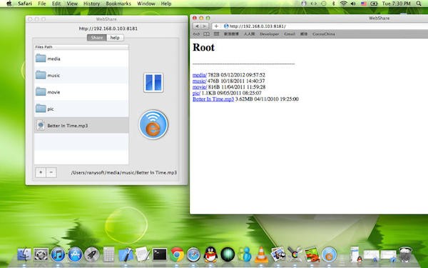 Web Share Mac版-Web Share for mac下载 V1.0