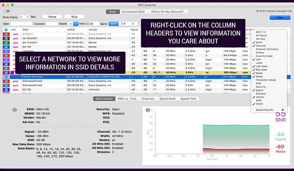 Wifi Scanner for mac