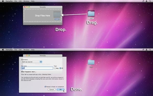 YemuZip Mac版-YemuZip for mac下载 V2.5
