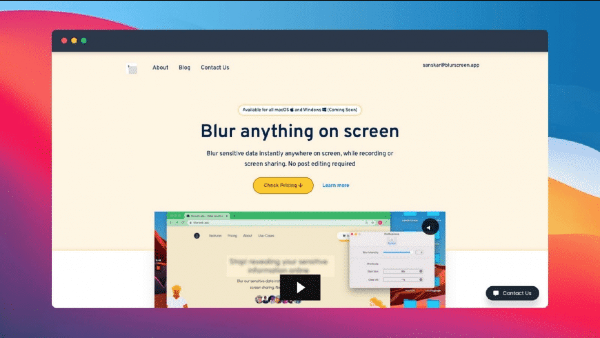 BlurScreen for Mac-BlurScreen Mac版下载 V1.0