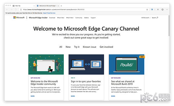 Edge浏览器Canary Mac版