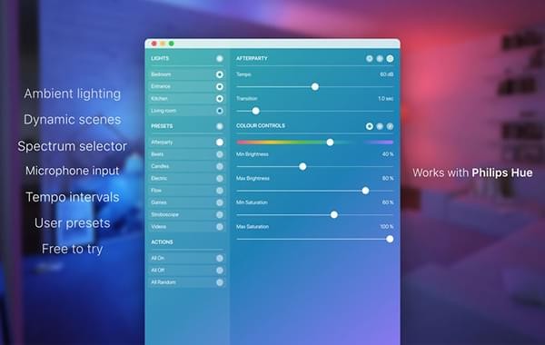 Hue Party for Philips Hue Mac版-Hue Party for Philips Hue for Mac下载 V5.4.0