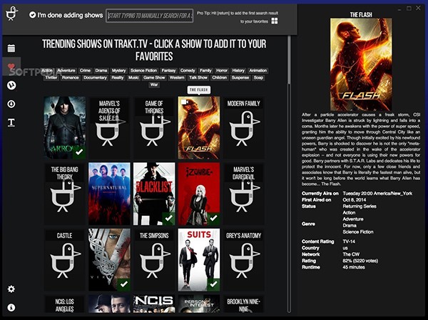 DuckieTV for mac-DuckieTV Mac版下载 V1.1.5