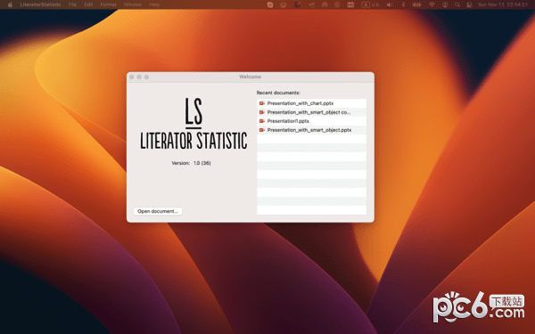 LiteratorStatistic Mac版