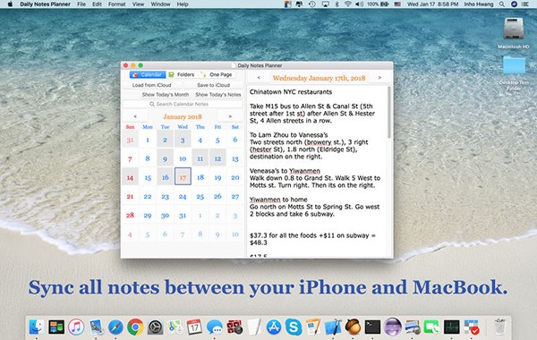 Daily Notes Planner Mac版