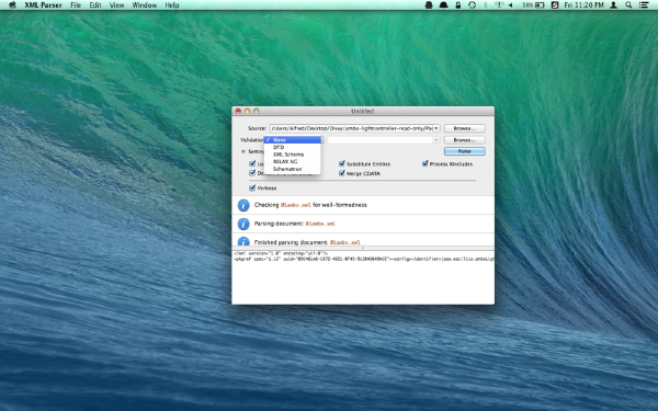 XML Parser Mac版