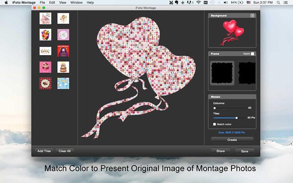 iFoto Montage Mac版