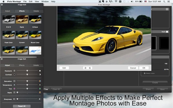 iFoto Montage for Mac