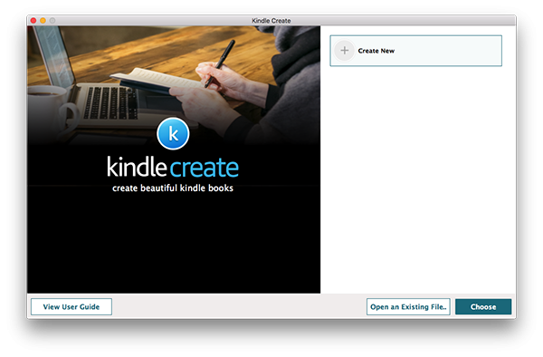 Kindle Create Mac版