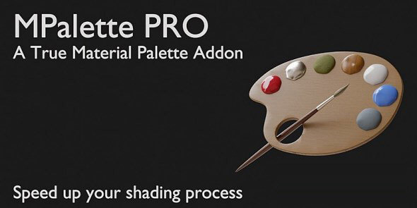 Mpalette下载-Mpalette Pro(Blender贴图材质流程优化插件) V1.0.7 免费版
