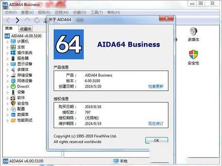 -AIDA64 Business企业版v6.00.5100绿色破解版(附注册机和教程)