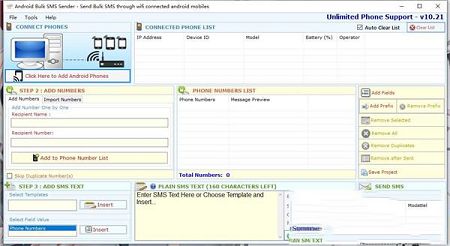 Technocom Android Bulk SMS Sender破解版