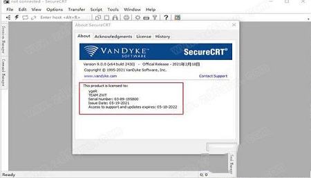 -SecureCRT 9注册机