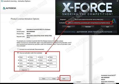 AutoCAD 2023序列号下载-Autodesk AutoCAD 2023注册机