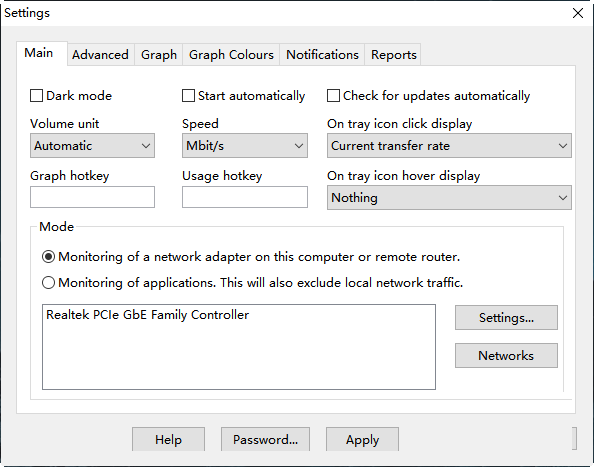 SoftPerfect NetWorx