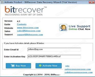 Bitwar Data Recovery破解版