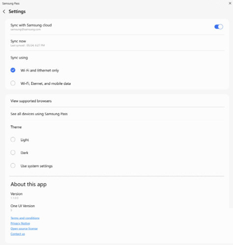 Samsung Pass