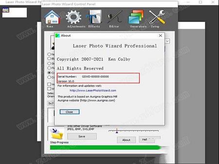 激光雕刻软件下载-Laser Photo Wizard Professional 10中文破解版