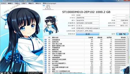 -crystaldiskmark动漫版v8.0.0绿色中文版