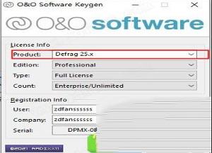-O&O Defrag Professional 25中文破解版