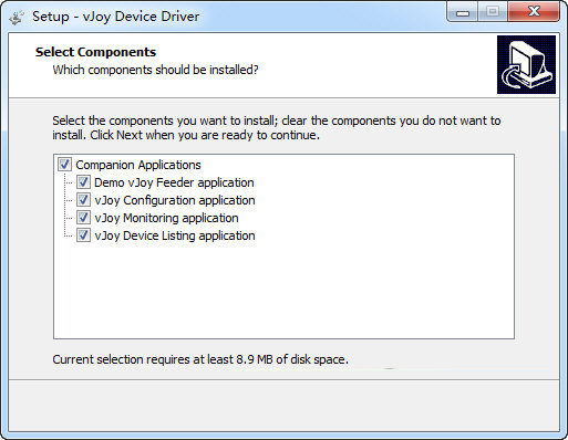 vjoy device