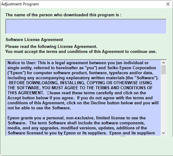 爱普生l555清零软件下载-爱普生l555墨盒垫清零软件 V1.0.0 官方最新版
