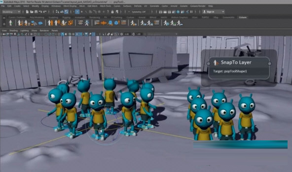 Golaem Crowd8破解版下载-Golaem Crowd(集群仿真插件) V8.2 免费版
