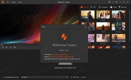 幻灯片制作器破解版下载 -Aiseesoft Slideshow Creatorv1.0.22破解版