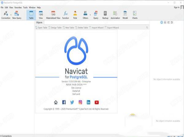 -Navicat for PostgreSQL破解版v15.0.6(附破解教程)