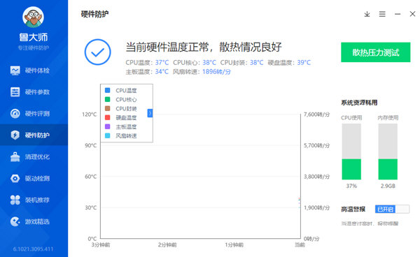 鲁大师6.0单文件版